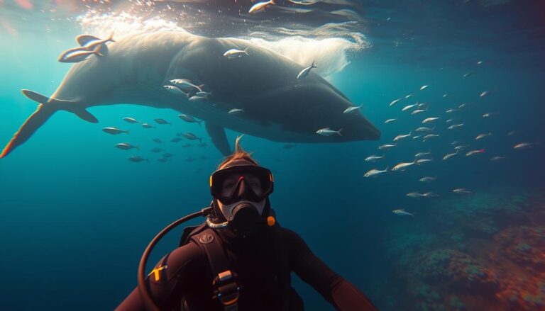 Diving with Sperm Whales