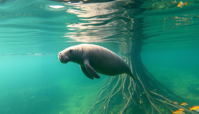 Diving with Manatees​