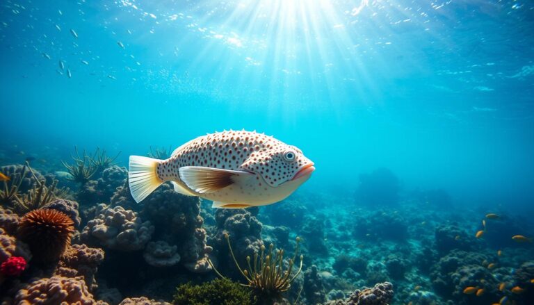 Diving with Pufferfish