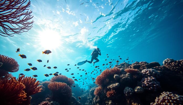 Diving with Clownfish