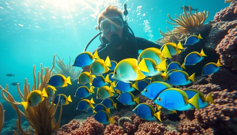 Diving with Butterflyfish