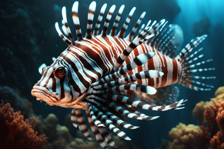 Diving with Lionfish