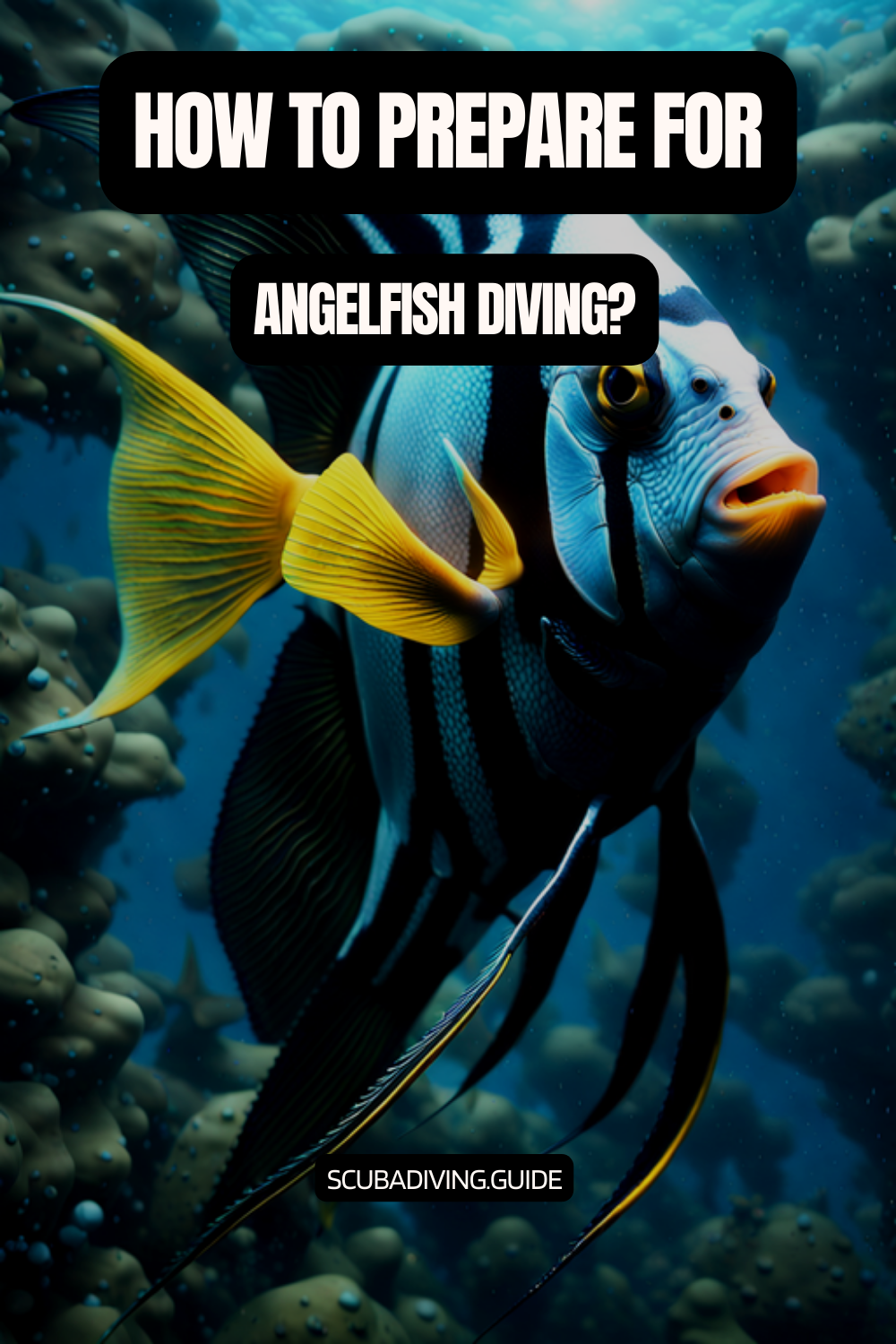 Preparing for an Angelfish Dive