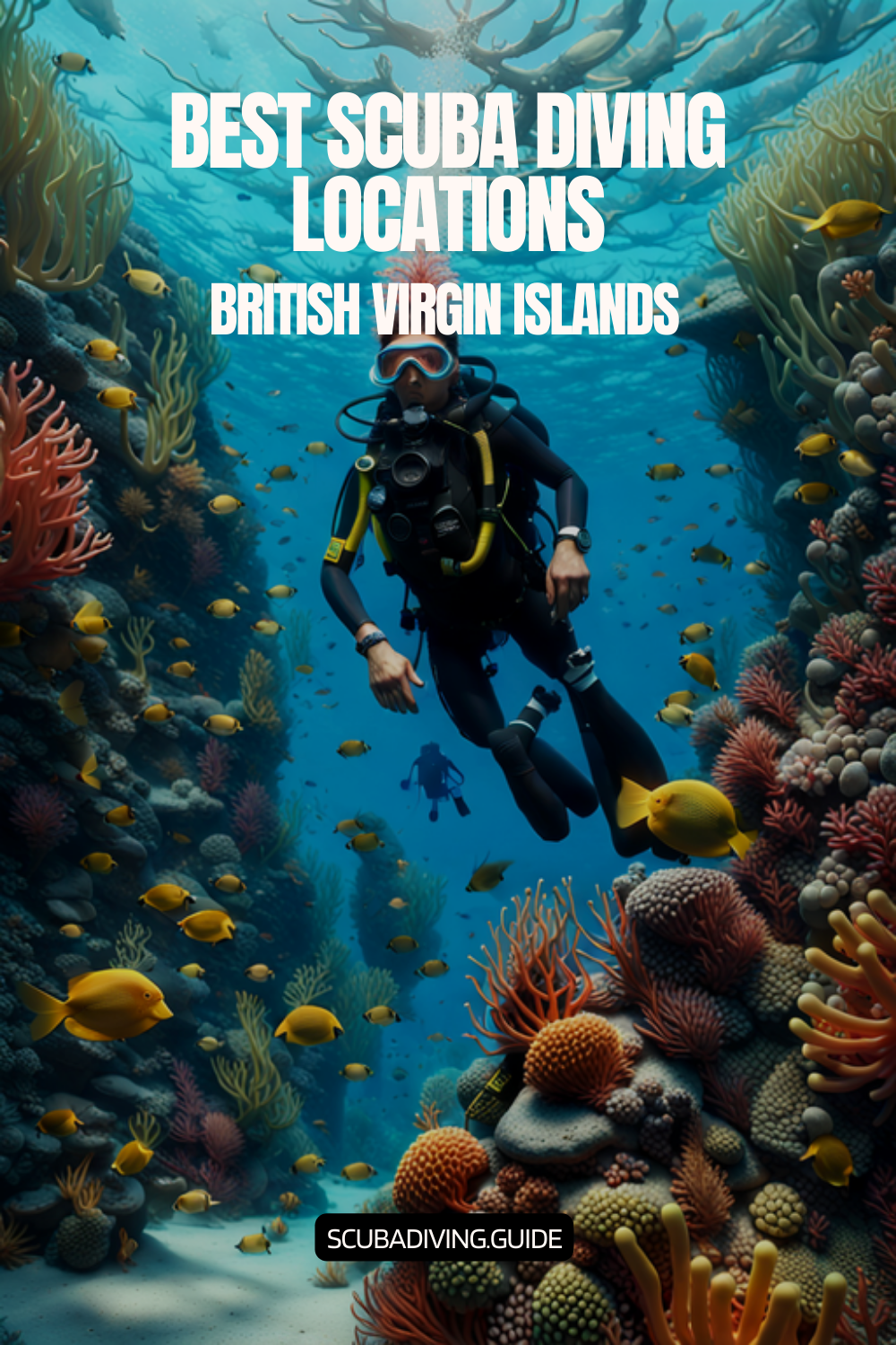 Scuba Diving Locations in The British Virgin Islands