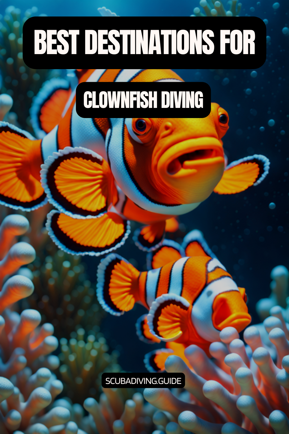 Best Destinations for Diving with Clownfish