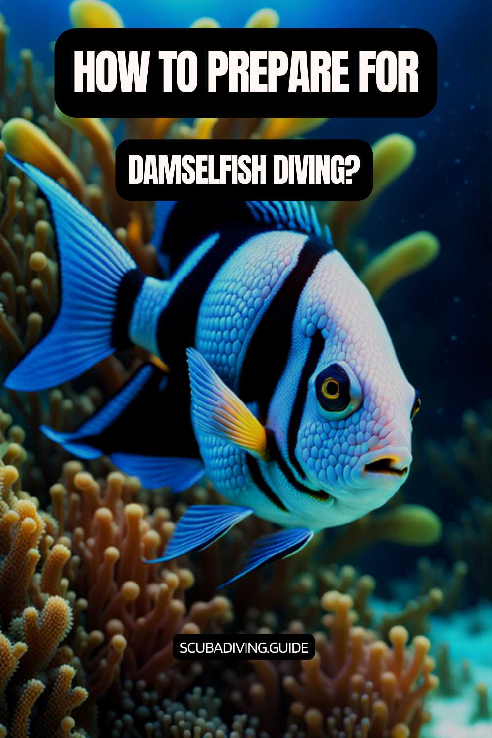 Preparing for a Damselfish Dive