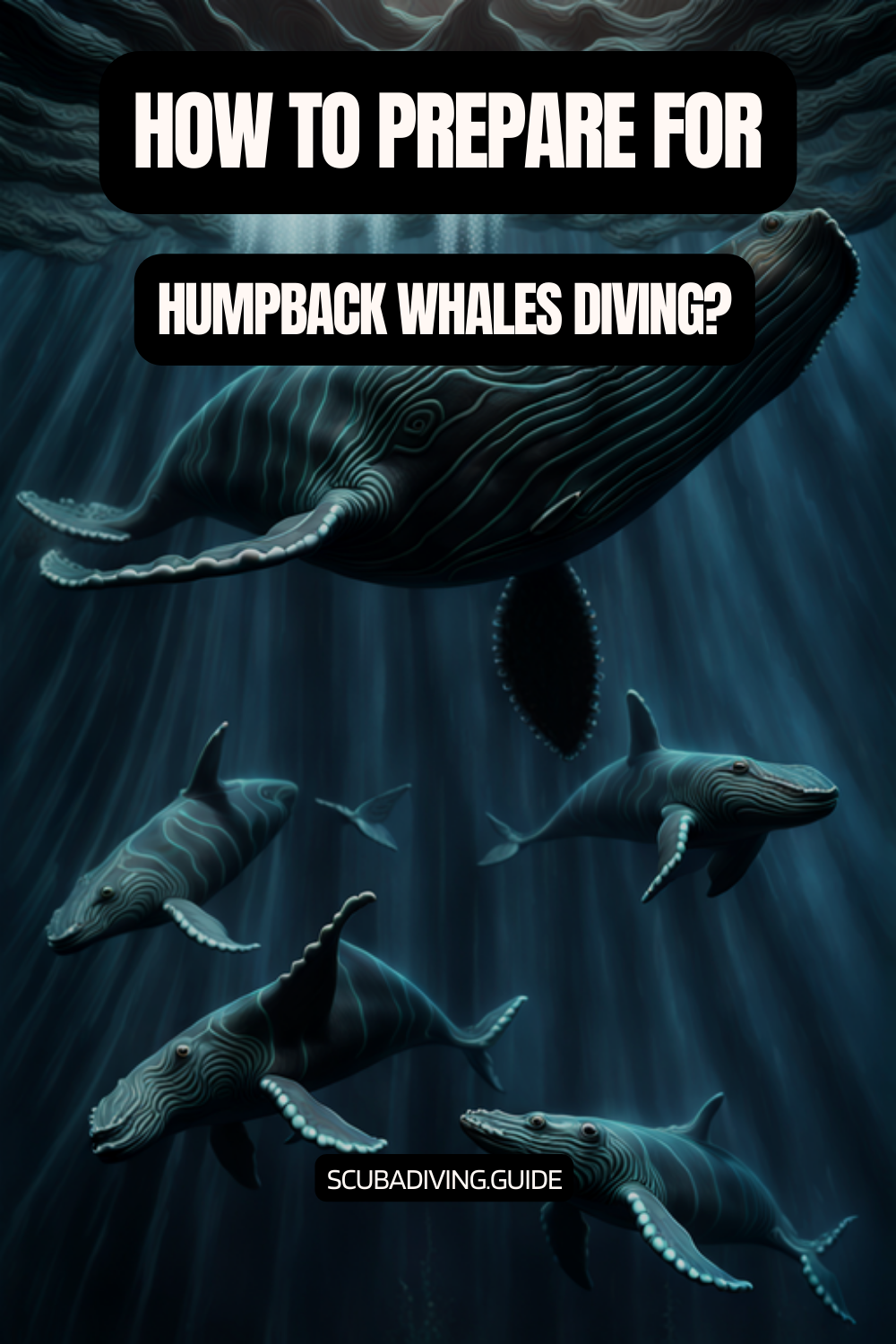 Preparing for a Humpback Whales Dive