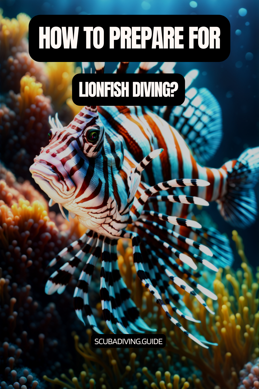 Preparing for a Lionfish Dive