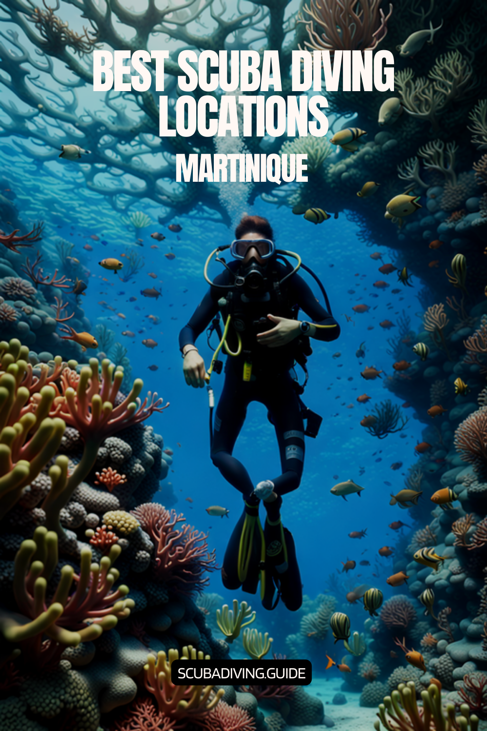 Scuba Diving Locations in Martinique