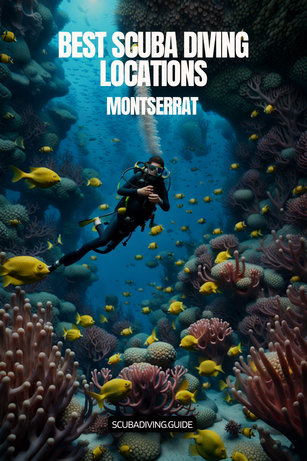 Scuba Diving Locations in Montserrat