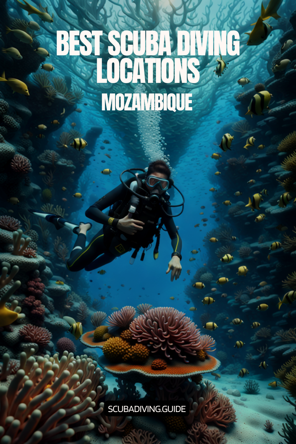 Scuba Diving Locations in Mozambique