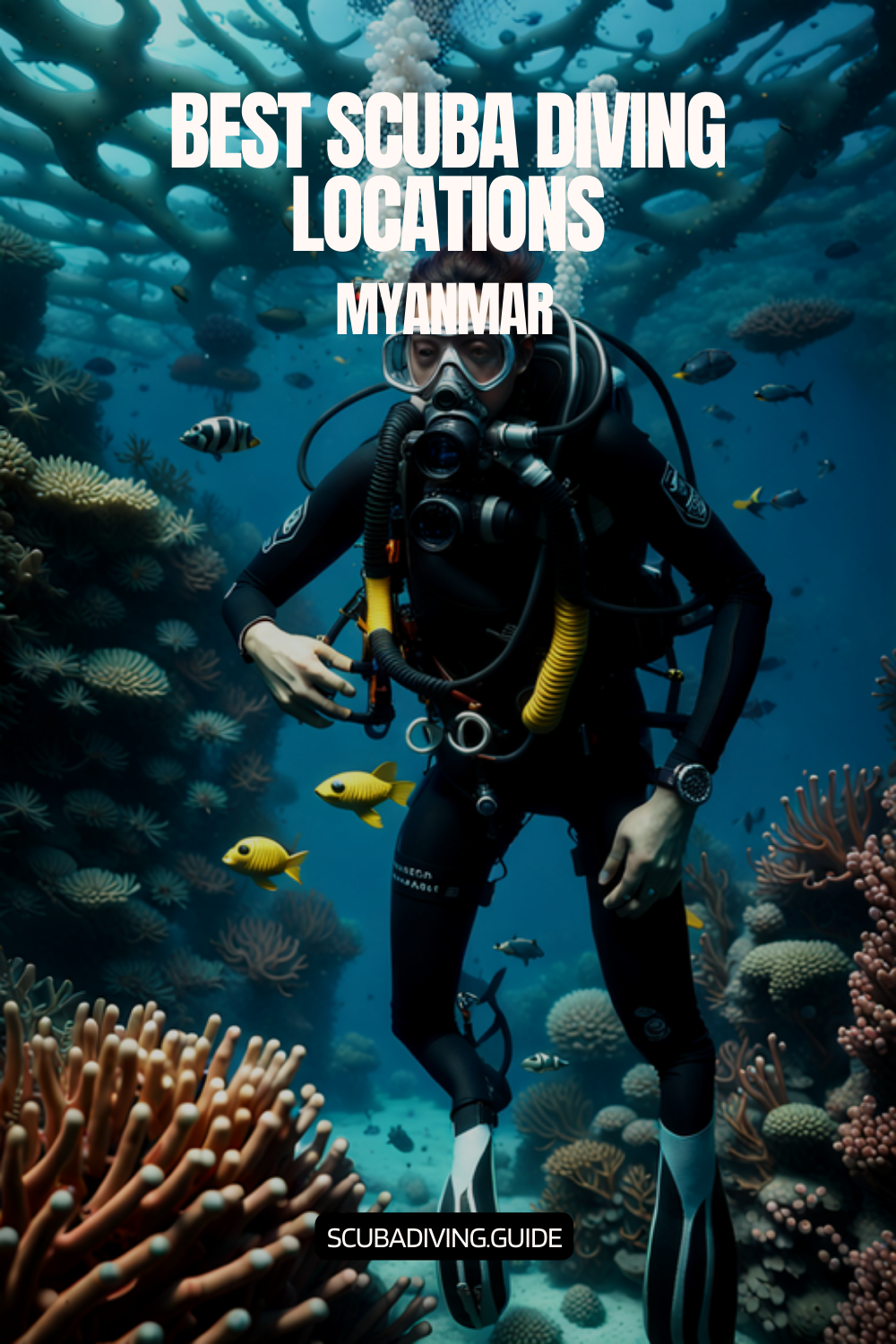 Scuba Diving Locations in Myanmar