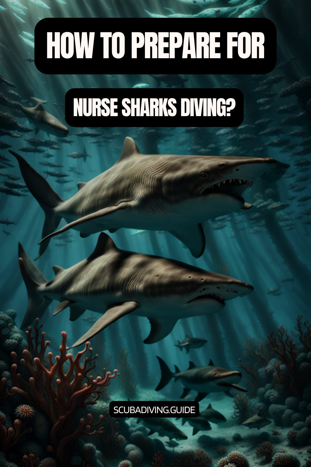 Preparing for a Nurse Sharks Dive