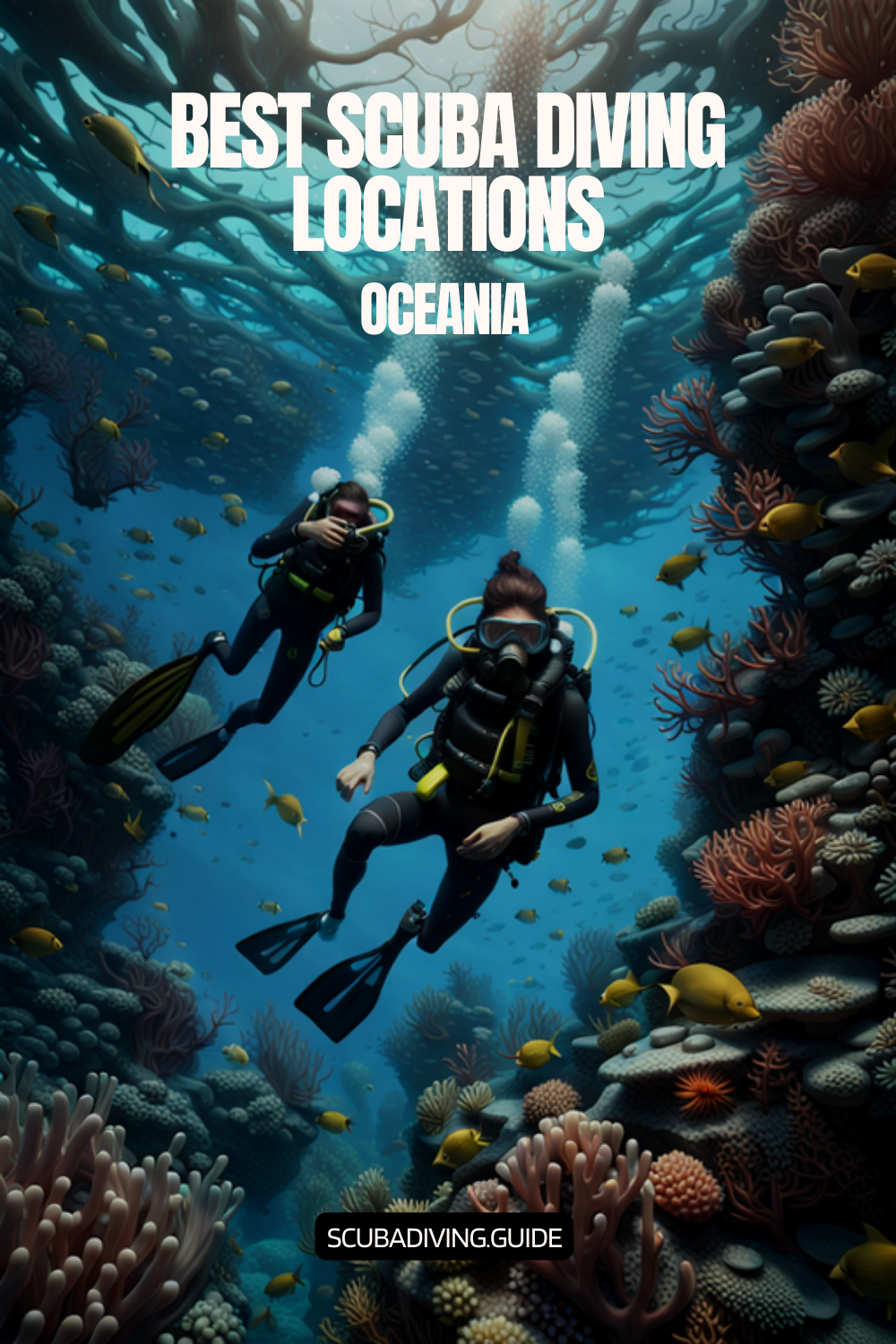 Scuba Diving Locations in Oceania