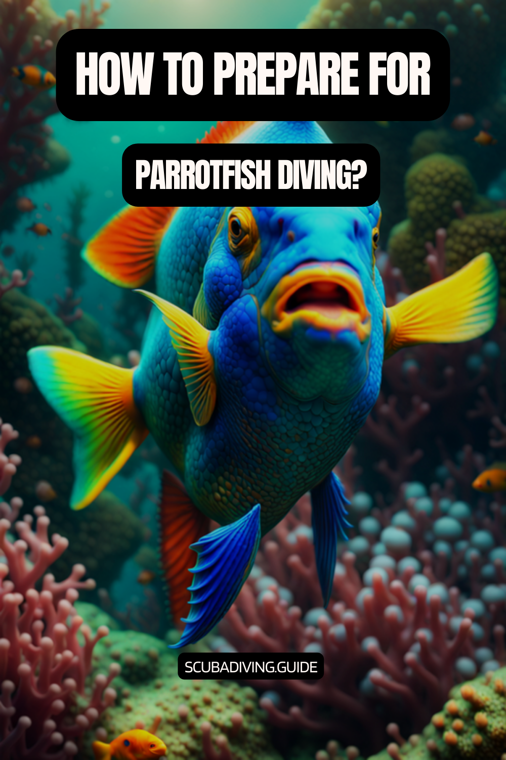 Preparing for a Parrotfish Dive