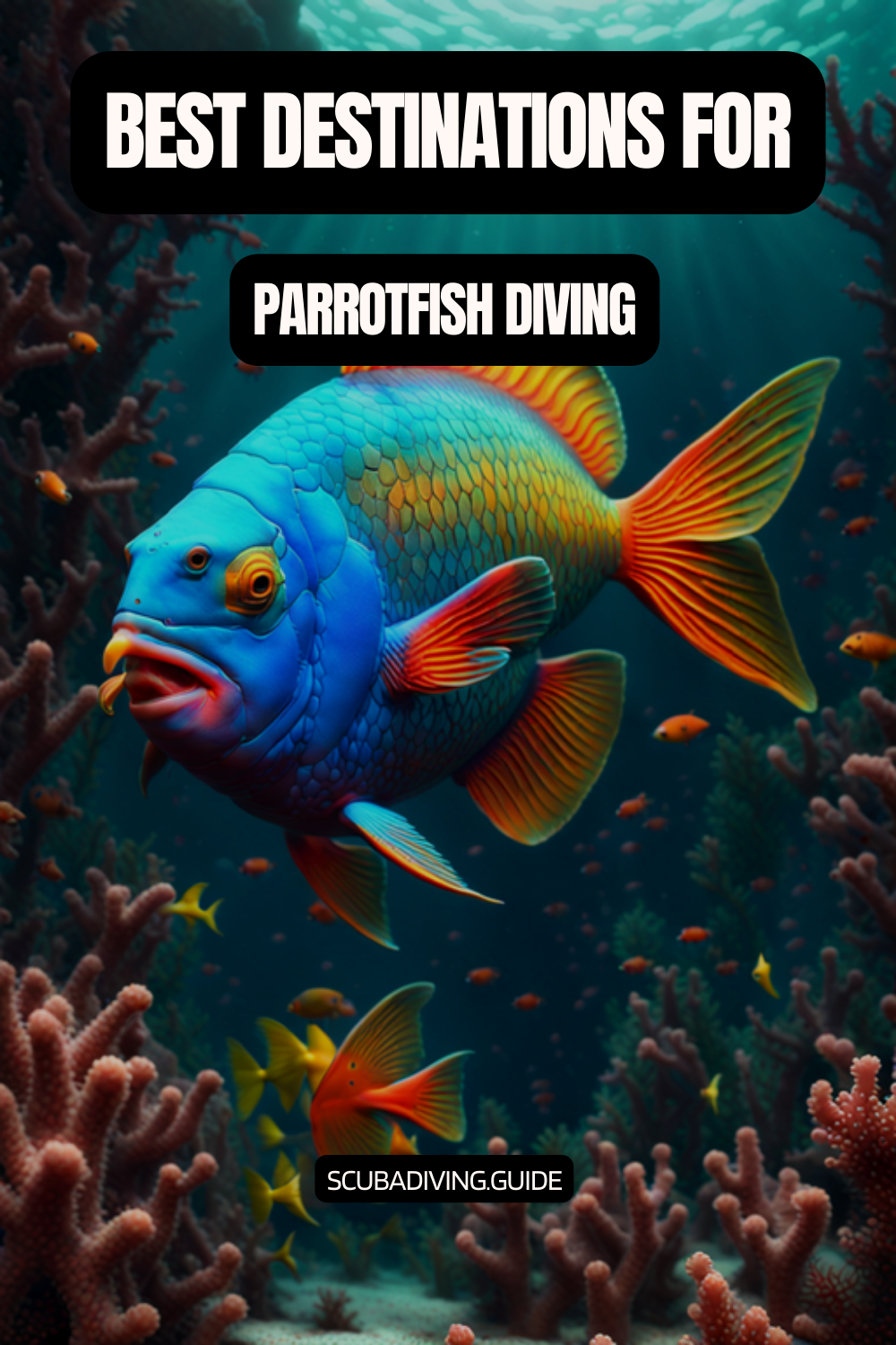 Best Destinations for Diving with Parrotfish