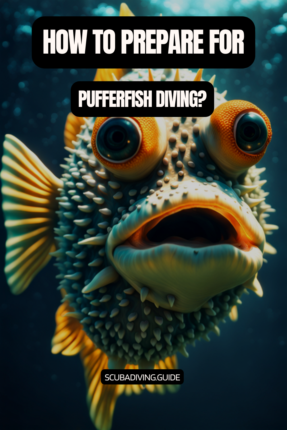 Preparing for a Pufferfish Dive
