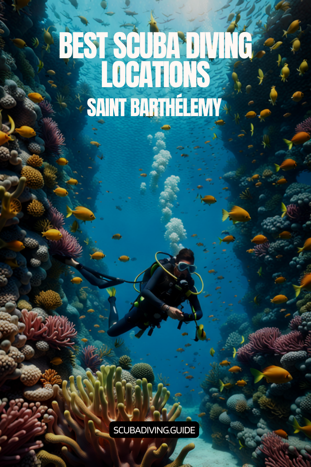 Scuba Diving Locations in Saint Barthélemy