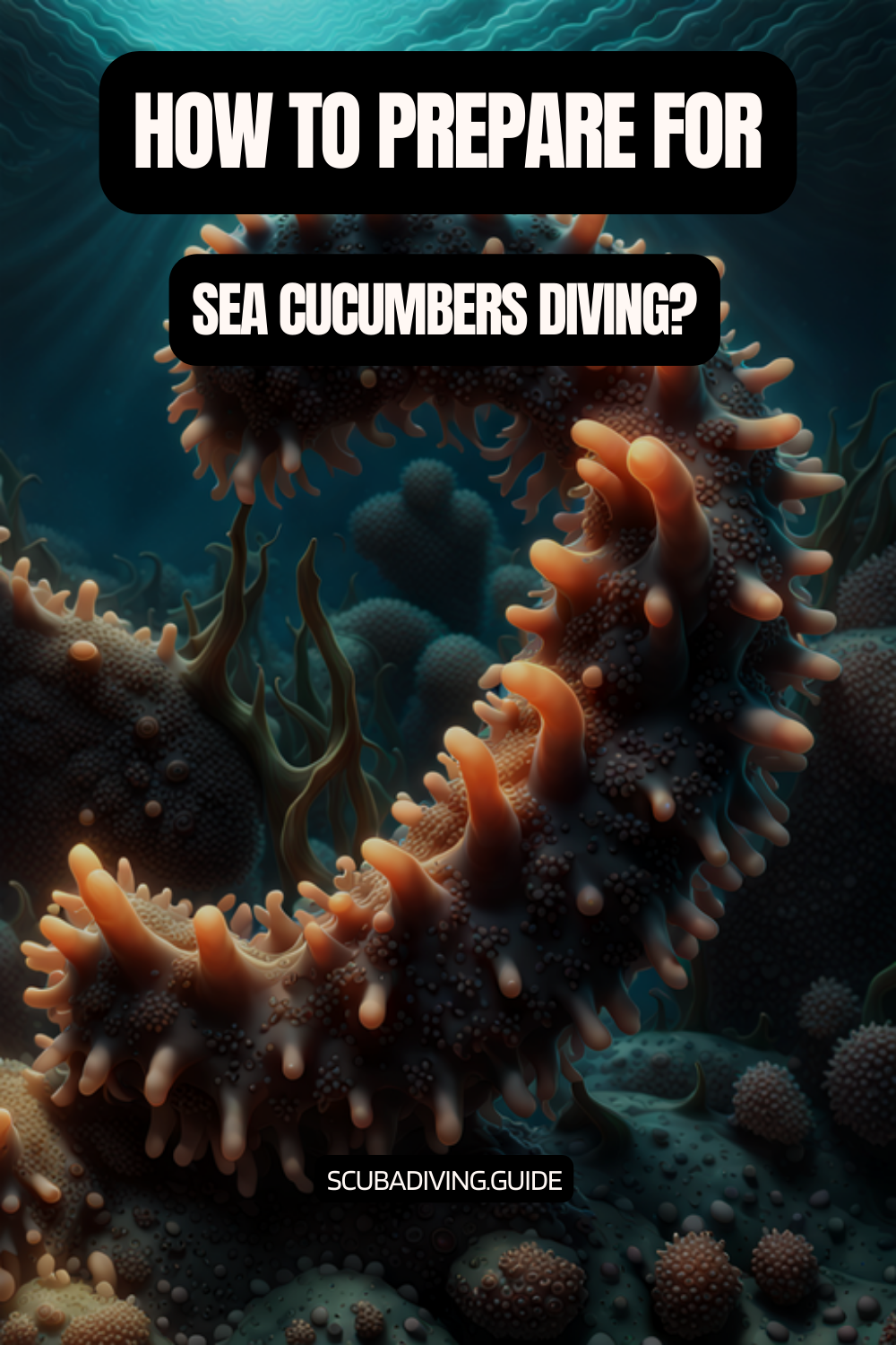 Preparing for a Sea Cucumbers Dive