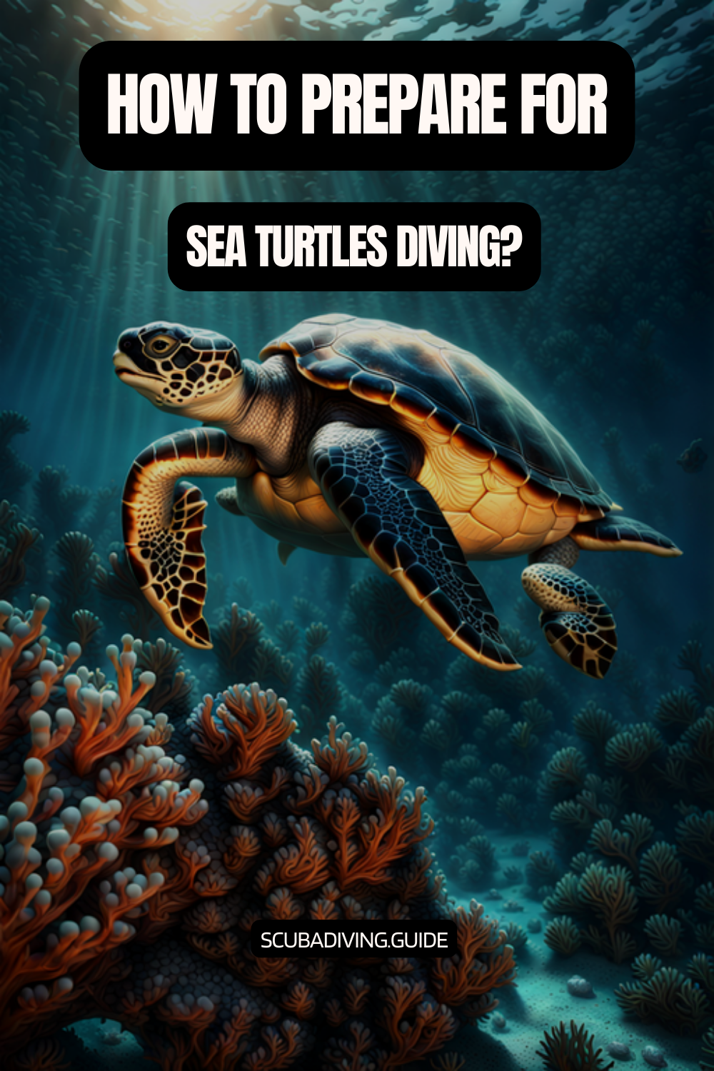 Preparing for a Sea Turtles Dive