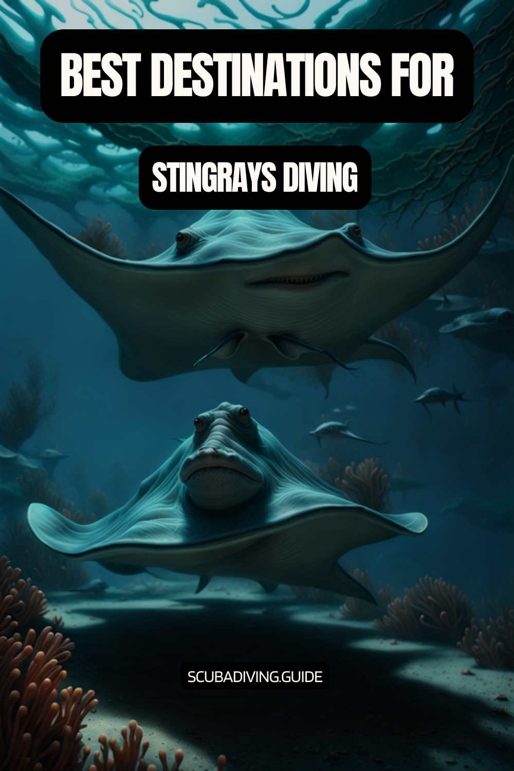 Best Destinations for Diving with Stingrays