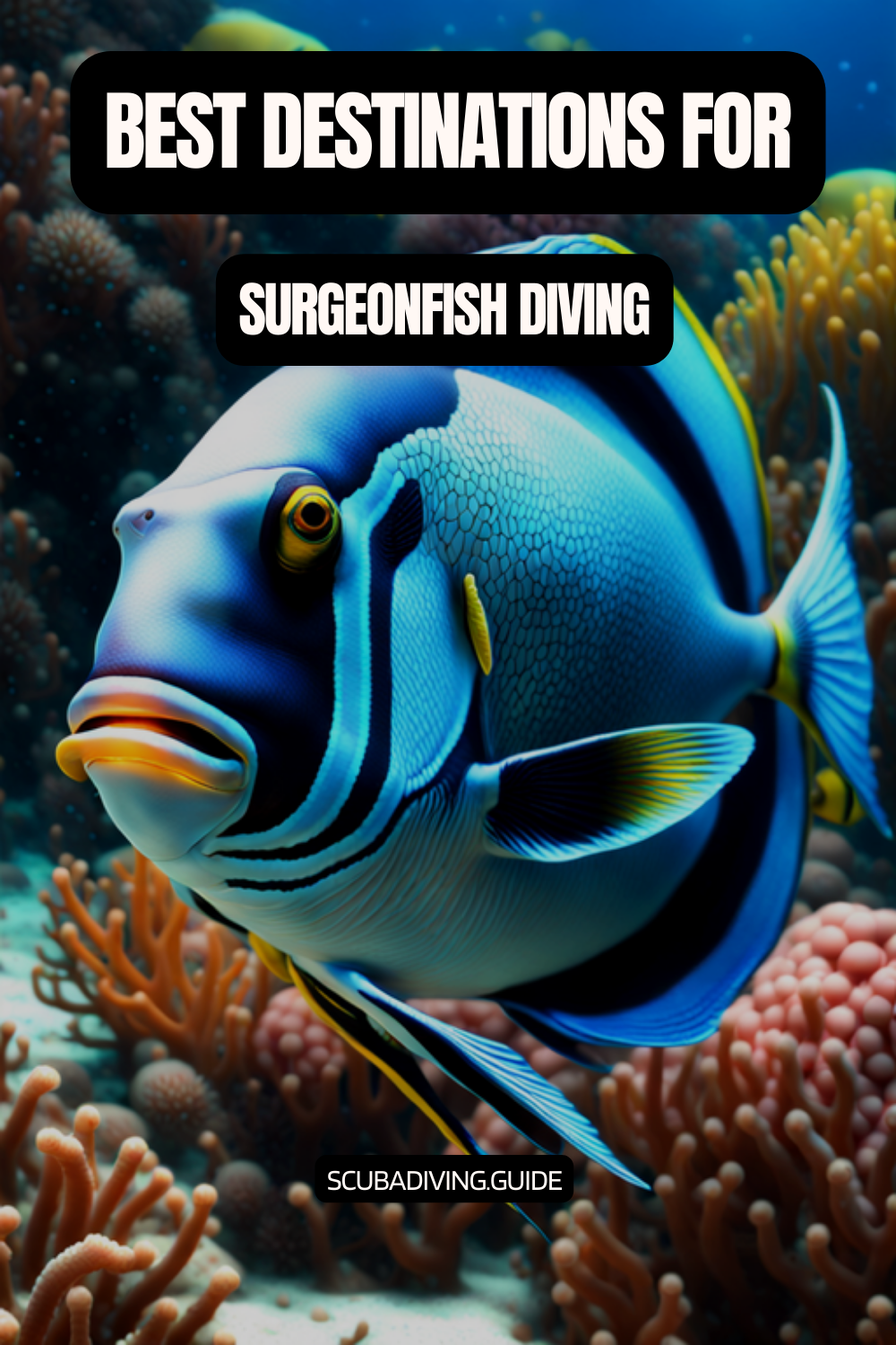 Best Destinations for Diving with Surgeonfish