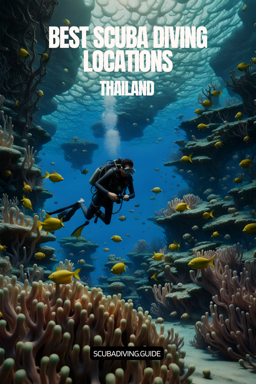 Scuba Diving Locations in Thailand