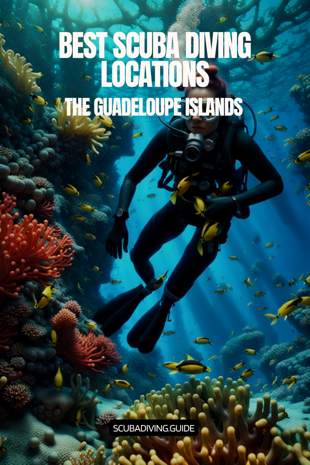 Scuba Diving Locations in The Guadeloupe Islands