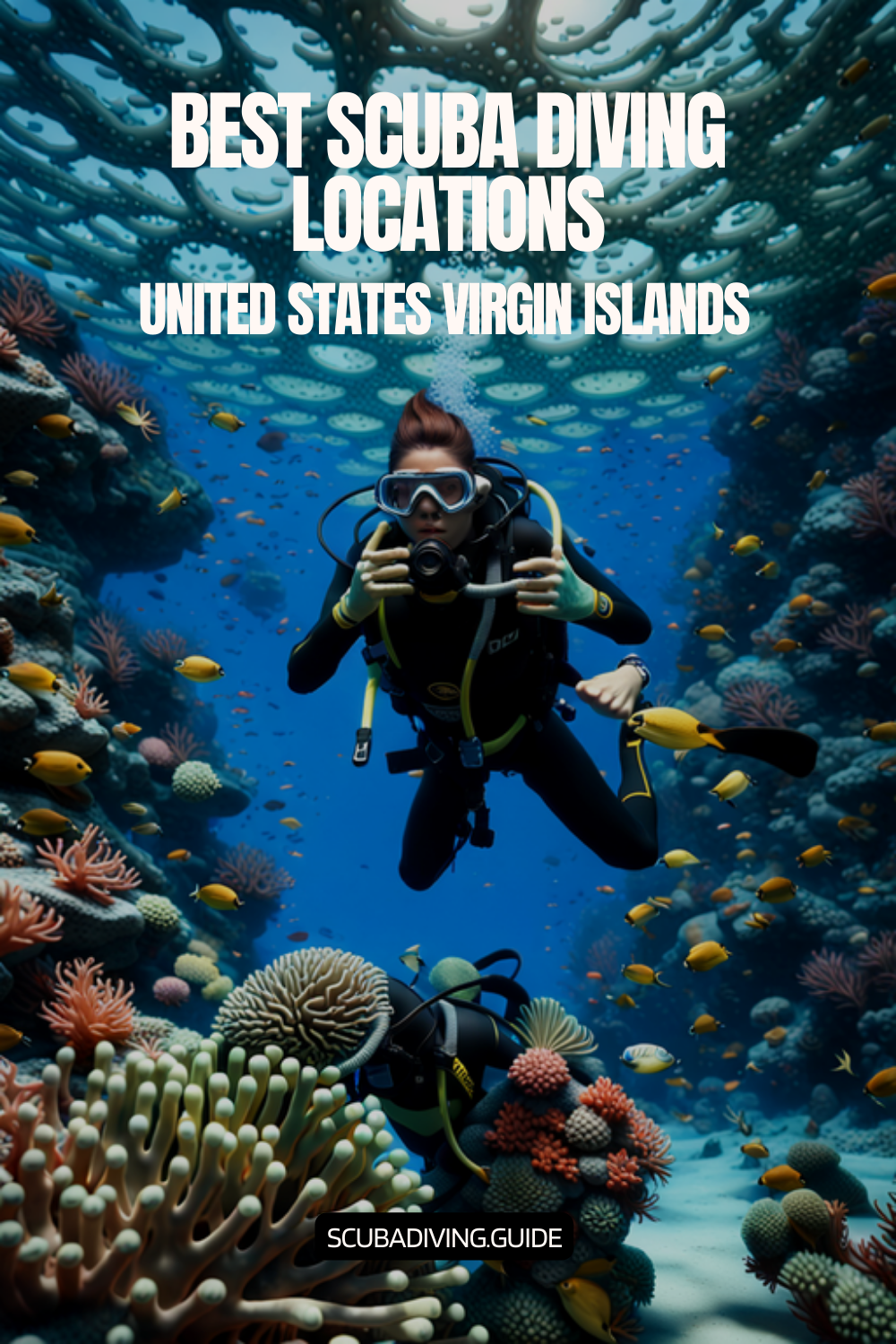 Scuba Diving Locations in The United States Virgin Islands