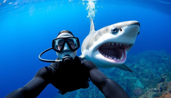 Diving with Sharks