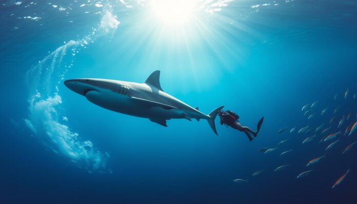 Diving with Great White Sharks